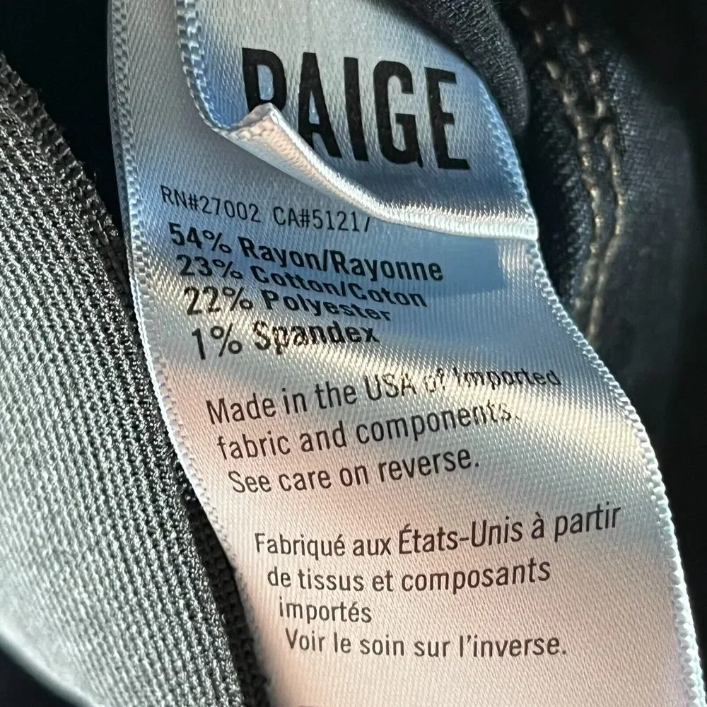 Paige Jeans Women's Size 27 Verdugo Ankle Skinny Dark Blue Stretch Denim‎